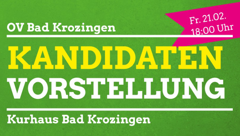 Kandidatenvorstellung in Bad Krozingen