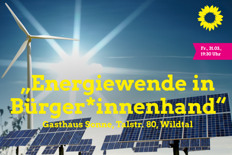 „Energiewende in Bürger*innenhand – Bürgerenergiegenossenschafte als Zukunftsmodell?“