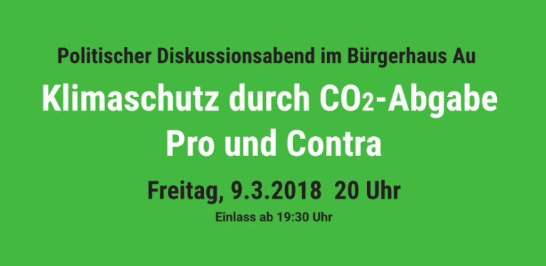 Pro & Contra Klimaschutz durch CO2-Abgabe