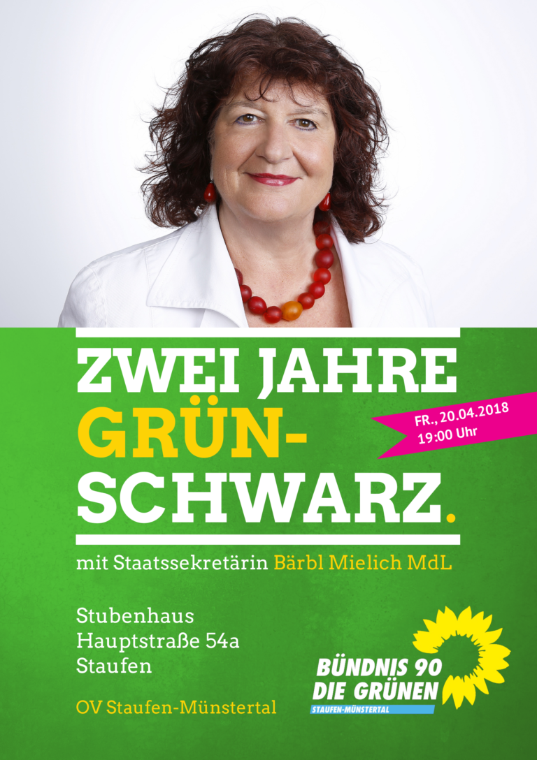 Zwei Jahre Grün-Schwarz.