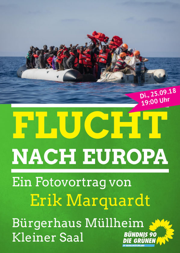 „Flucht nach Europa“ – Fotovortrag von Erich Marquardt