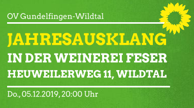 Jahresausklang OV Gundelfingen-Wildtal