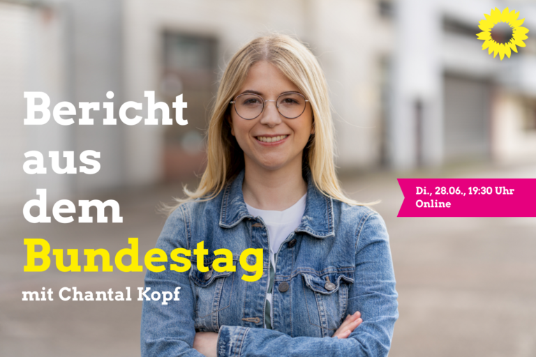 Bericht aus dem Bundestag mit Chantal Kopf