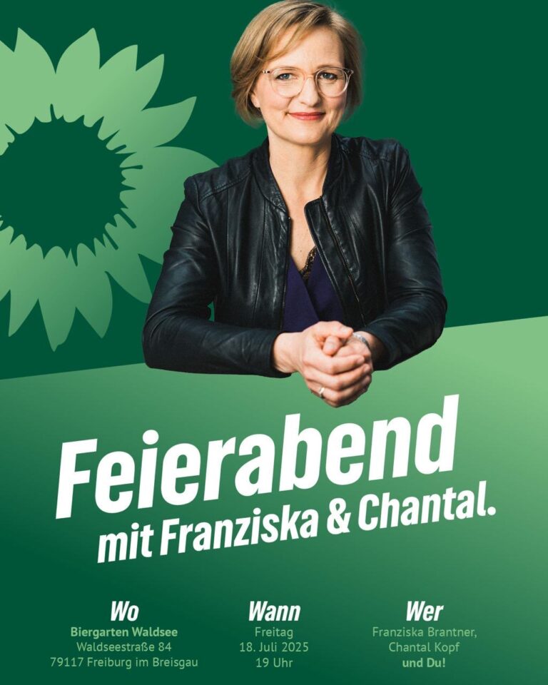 Feierabend mit Franziska Brantner und Chantal Kopf