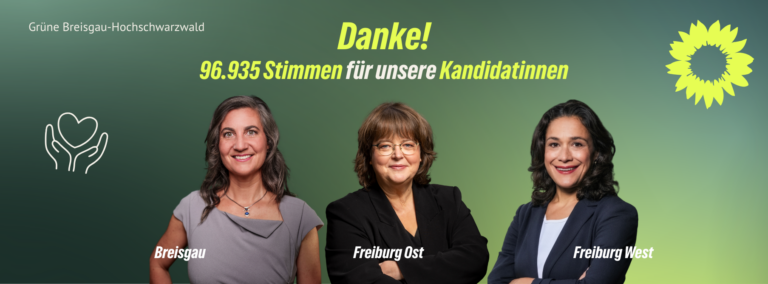 PM: Sehr starke grüne Ergebnisse in Breisgau-Hochschwarzwald