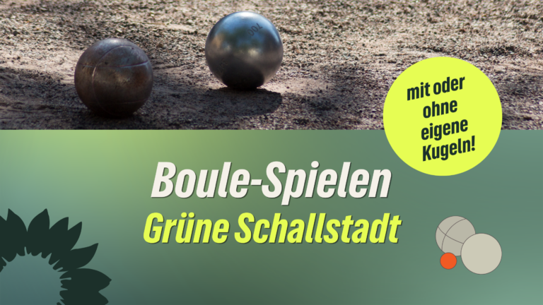 Boule-spielen mit Grüne Schallstadt