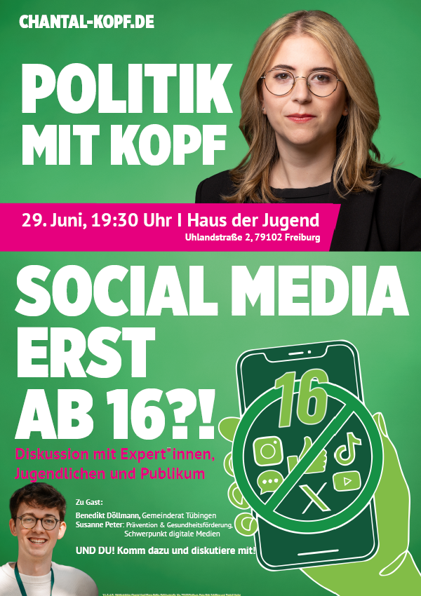 Politik mit Kopf: Social Media erst ab 16?!
