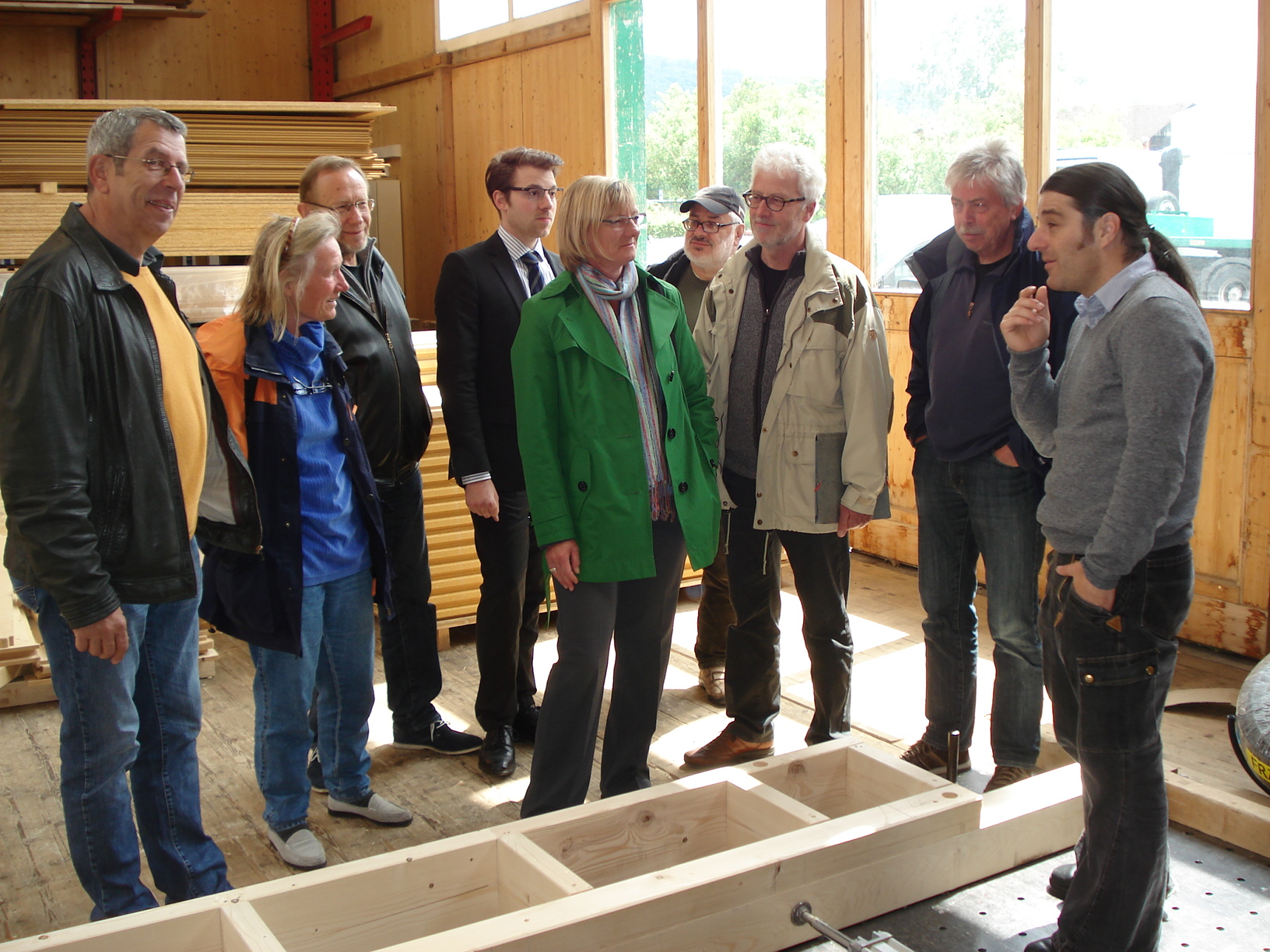 Fraktionsvorsitzende Edith Sitzmann besucht Handwerksbetrieb in Staufen